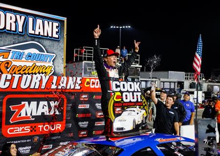 T.J. DeCaire scores $5,000 CARS Tour PLM victory at Tri-County