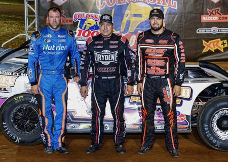 Podium finish in Colossal 100 finale at Charlotte