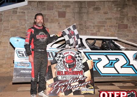 Gregg Satterlee bags preliminary victory at Selinsgrove Speedway