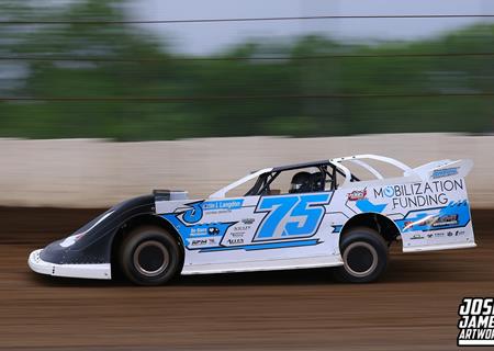 McCowan drives the Adam Family Motorsports No. 75 at Illinois Valley Showdown