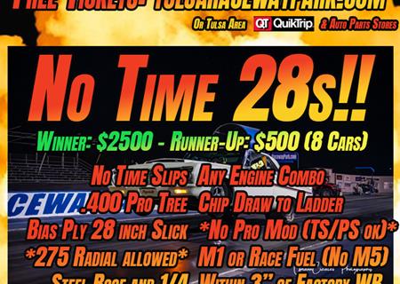 No Time 28s Rules have been updated for the Throwdown in T-Town Spring 2025