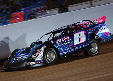 Austin Holcombe brings out Super Late Model for World Finals at The Dirt Track a