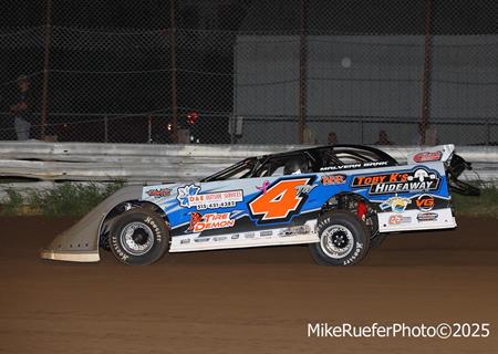 Top-10 finish with Malvern Bank East Series at Lafayette County Speedway