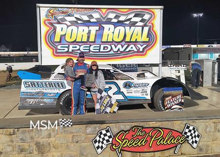 Gregg Satterlee Scores First Win of 2025 at Port Royal Speedway