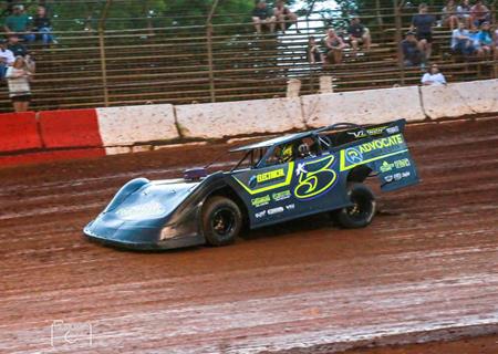 David races to fourth-place finish at Talladega Short Track