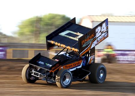 Thram shows resilience during World of Outlaws weekend at Cedar Lake