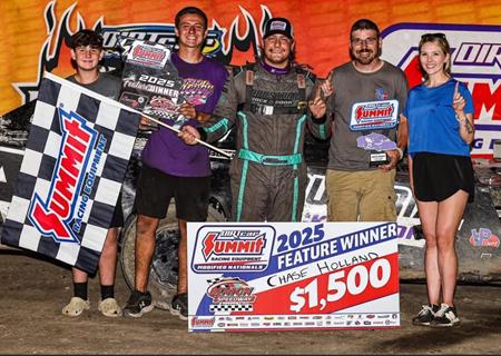 Holland scores 1st Summit Modified Nationals win at Benton