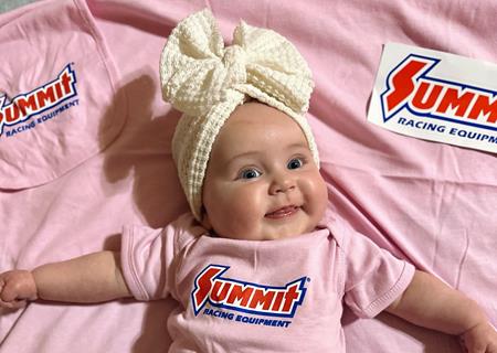 Meet the Sweetest Addition to Keith Haney Racing – Baby Rinley!