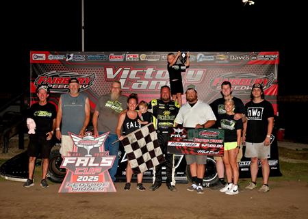 McKay Wenger earns redemption with Fairbury Speedway victory
