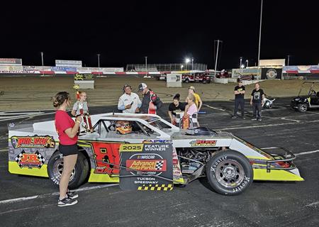 Nick O'Neil brings home second 2025 victory at Tucson Speedway