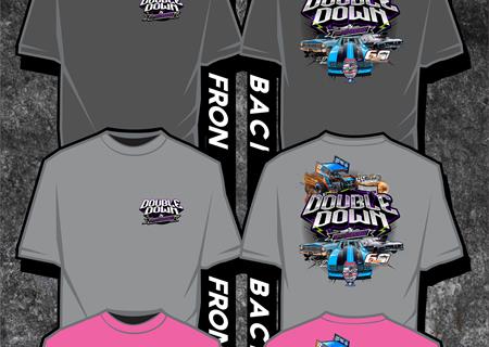 The merch for Double Down in T-Town is AWESOME! A great mix of Sprint Car and Dr