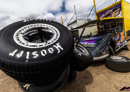 Clay Harris 12th in High Bank Heist opener with Lucas Oil Late Model Dirt Series
