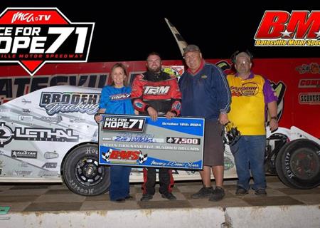 Tom Berry Jr. sweeps Race for Hope at Batesville Motor Speedway