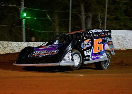 Seventh-place finish with Spring Nationals at East Alabama Motor Speedway