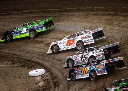 Stuckey roars to 11th-place finish in High Bank Heist finale at Eagle Raceway