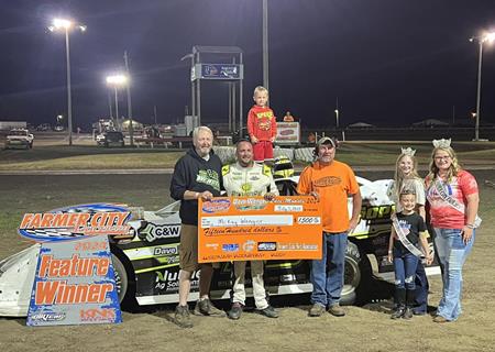 McKay Wenger doubles up at Farmer City and FALS, collects $4,000