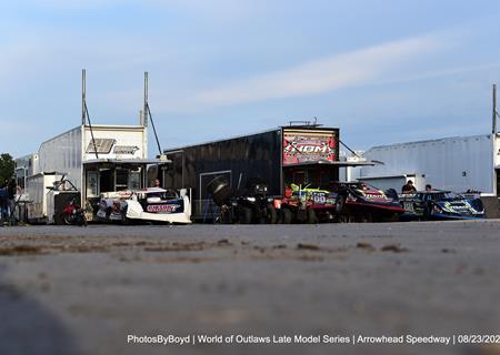 Runner-up in Modified race at Old No. 1 Speedway