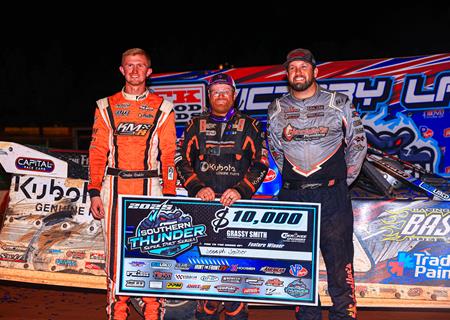 Chris Ferguson earns podium finish with Southern Thunder at Cherokee Speedway