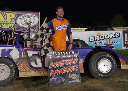 Tifft triumphs on dirt for first time at Hummingbird Speedway