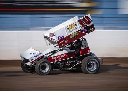 Rain cuts Landon Britt’s ASCS weekend in Kansas short
