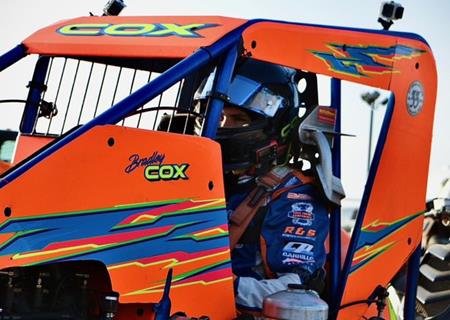 Cox charges to Xtreme Outlaw Midget top-10 at Airport Raceway