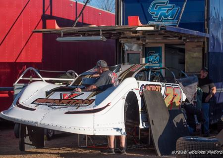 Fifth-place finish at Cherokee Speedway with Mid-East Super Late Models