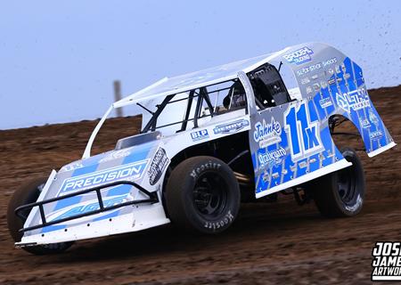 Early exit at Benton County Speedway