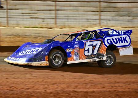 Terbo pilots Matt Tifft's No. 57 at Talladega Short Track