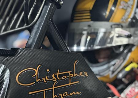 Christopher Thram makes 2025 debut at Knoxville Raceway