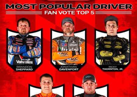 Vote for Dan Ebert in the Lucas Oil Late Model Dirt Series Most Popular Driver C
