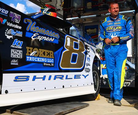 Brian Shirley attends Dirt Track World Championship at Eldora Speedway