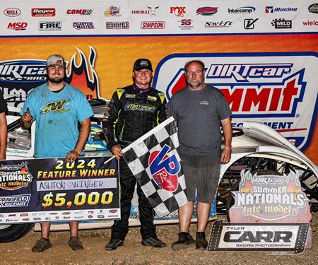 Ashton Winger scores Hell Tour victory at Springfield Raceway
