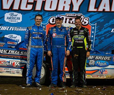 Shirley soars to pair of podium finishes with Outlaws at Humboldt and 81 Speedwa