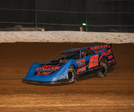 Stevens Competes in Texas Late Model Stampede