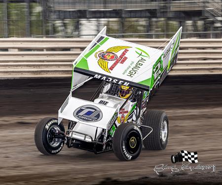Chase Randall helps TKS Motorsports power to a top-five at Knoxville Raceway