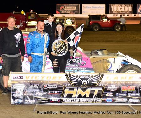 Mullens drives to $2,000 victory in HMT season finale at I-35