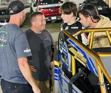 Gunnar Setser finishes 16th at Eldora Speedway