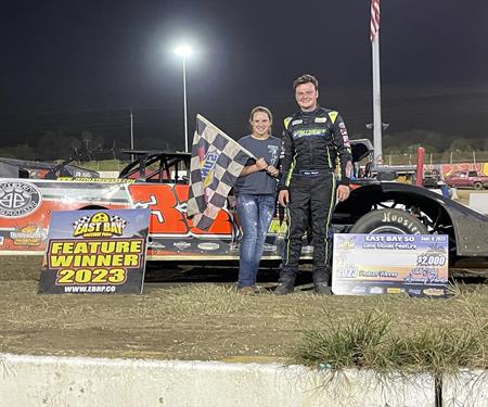Winger finds victory lane in weekly competition at East Bay Raceway Park