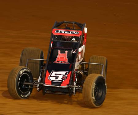 Gunnar Setser scores back-to-back top-tens in USAC swing at Paragon and Butler