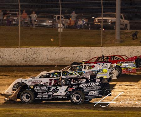 Payton Freeman competes in Cotton Pickin' at Magnolia Motor Speedway