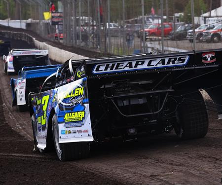 Shirley runner-up with MARS Late Models at Fairbury Speedway