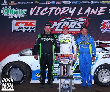 Shirley third in Illinois Dirt Shootout at Fairbury Speedway