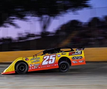 Fifth-place run with World of Outlaws in Billy Clanton Classic at Senoia