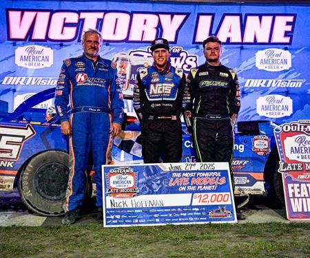 Podium finish with World of Outlaws at River Cities; runner-up in Hell Tour show