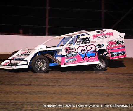 Mullens takes trio of top-10 finishes at King of America XIV