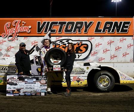 Thornton Jr. and Shryock Top Bargain Barn Tire Center Night at Huset’s Speedway