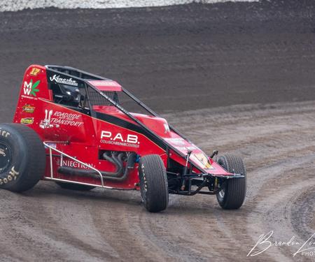 Andrews attends USAC Hoosier State doubleheader