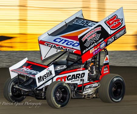 Timms competes with World of Outlaws at Volusia Speedway Park