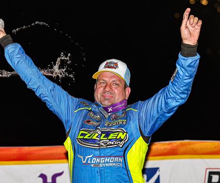 Brian Shirley pockets $10,000 in Hell Tour triumph at Fairbury Speedway