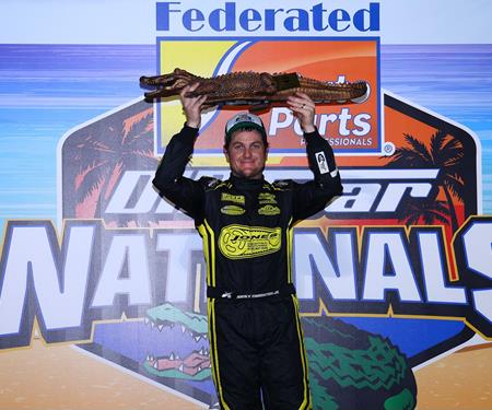 Ricky Thornton Jr. Earns Big Gator Trophy at Volusia Speedway Park
